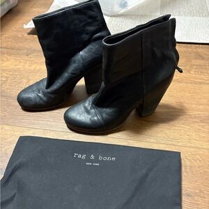 Rag & Bone Classic Heeled Boots, size 7.5
